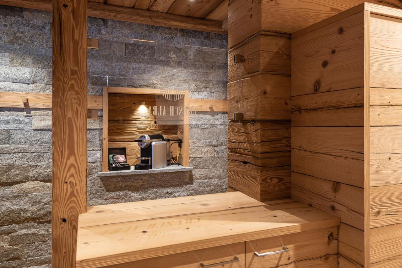 Hotel Crusch Alba Swiss Lodge Zernez Exterior foto