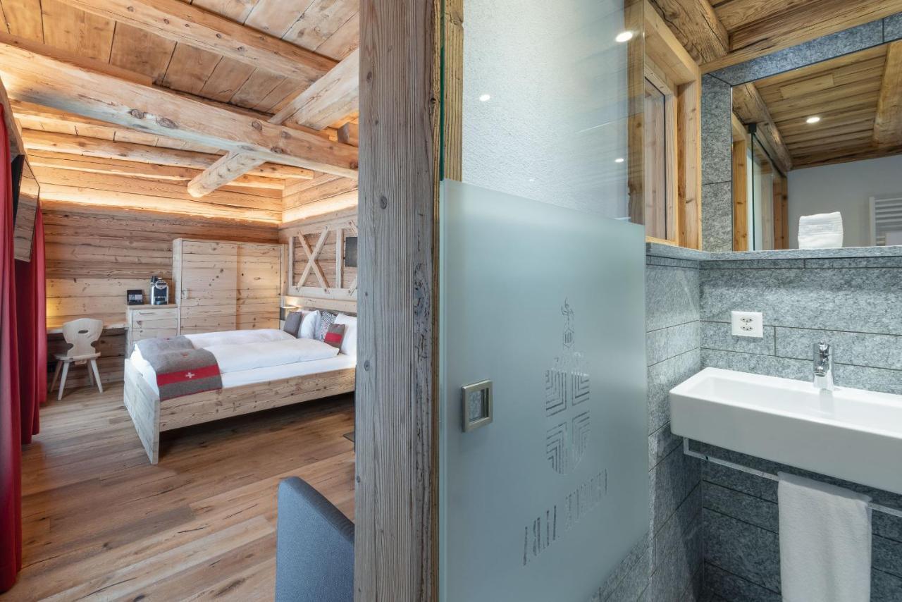 Hotel Crusch Alba Swiss Lodge Zernez Exterior foto