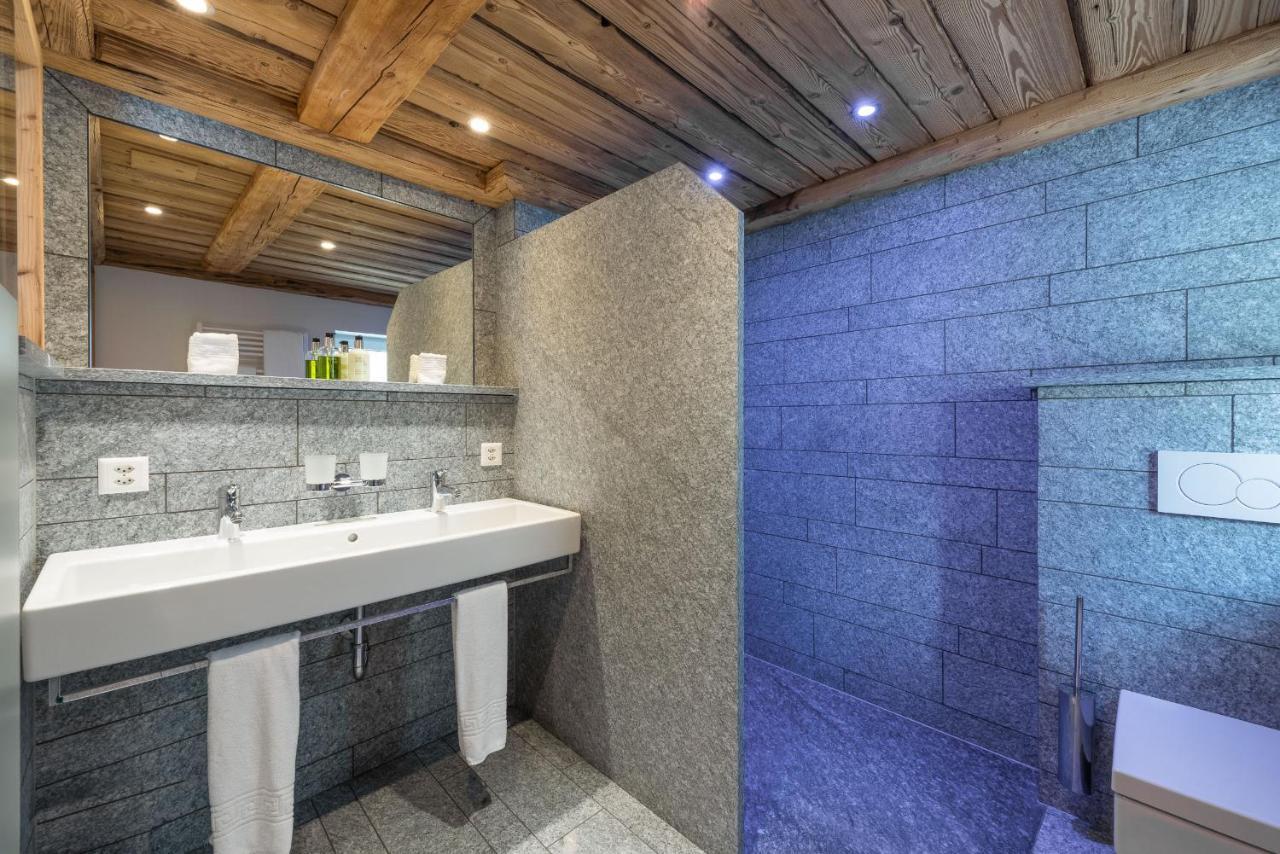 Hotel Crusch Alba Swiss Lodge Zernez Exterior foto